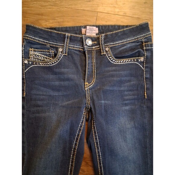 Women's/Jr Girls True Luck Bootcut Jeans Size 5/6 - Picture 5 of 5